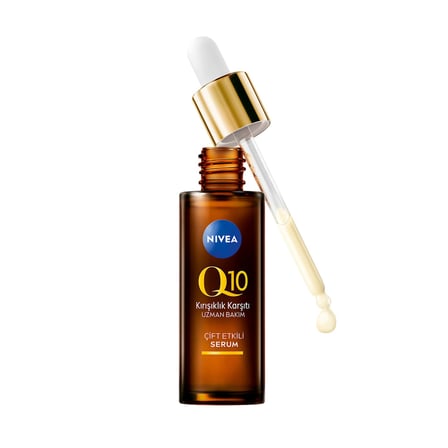 NIVEA Q10 Kırışıklık Karşıtı Çift Etkili Cilt Serumu 30 Ml