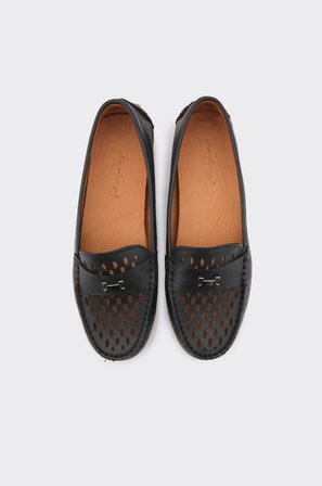 Hakiki Deri Comfort Taban Kadın Loafer