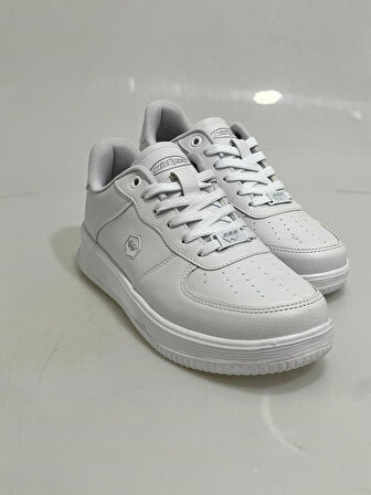 2542 Wickers Beyaz-Beyaz Poli Taban kadin Spor Ayakkabısı