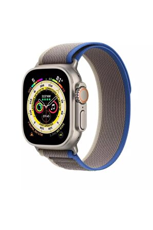 Apple Watch Ultra 49 Mm Uyumlu Trail Loop Kordon Dokuma Hasır Kordon