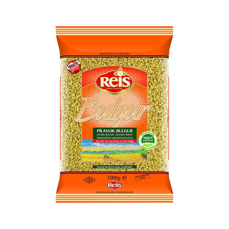 Reis Pilavlık Bulgur 1 Kg - İnce Kırım Sert Buğday