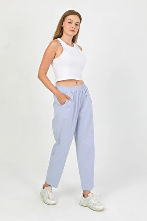 Nomira Beli Lastikli Gabardin Pantolon TNS-4156