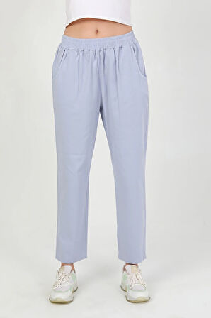 Nomira Beli Lastikli Gabardin Pantolon TNS-4156