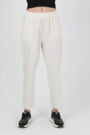 Nomira Beli Lastikli Gabardin Pantolon TNS-4156