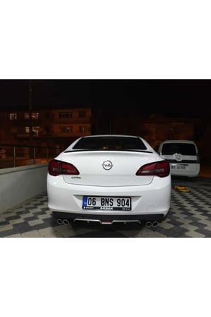 Opel Astra J Spoiler - Spoyler Piano Black-parlak Siyah