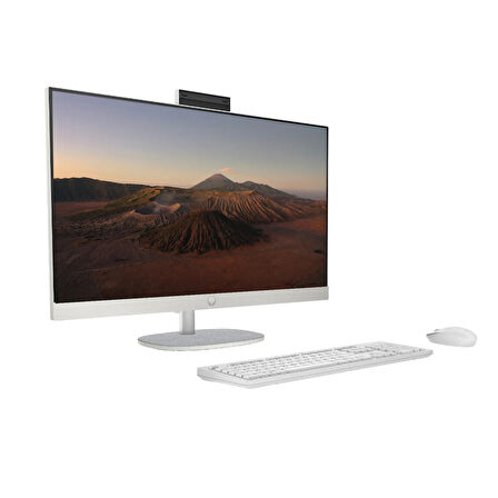 HP 27-CR0009NT i5 1335U 64GB 4TB SSD Intel Graphics 27" FHD IPS W11P All In One PC Beyaz & PER4
