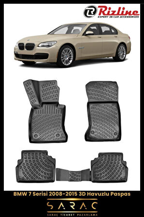 Rizline BMW 7 Serisi 2011 Model 3D Havuzlu Paspas
