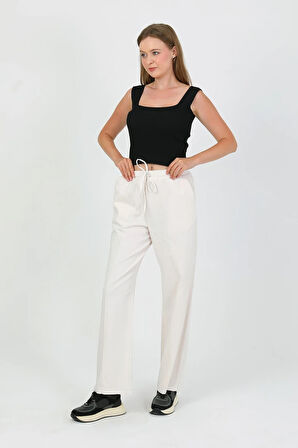 Rovira İplik Detay Gabardin Pantolon TNS-4157