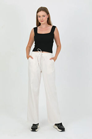 Rovira İplik Detay Gabardin Pantolon TNS-4157