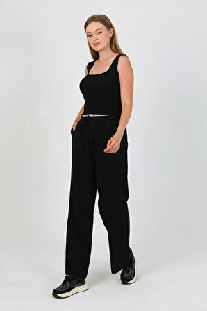 Rovira İplik Detay Gabardin Pantolon TNS-4157