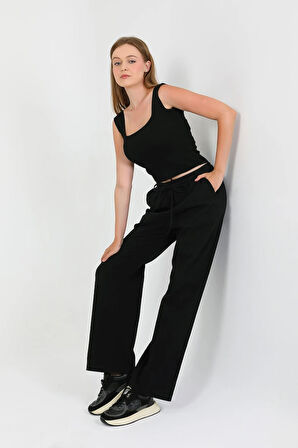 Rovira İplik Detay Gabardin Pantolon TNS-4157