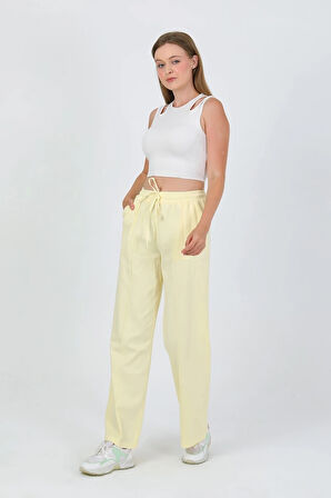 Rovira İplik Detay Gabardin Pantolon TNS-4157