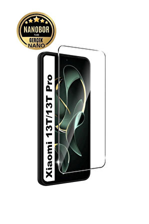 Xiaomi 13T / 13T Pro Uyumlu Nano Ekran Koruyucu Kırılmaz Cam - Extra İnce