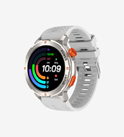 LinkTech S93 Premium Süper Amoled LT Watch Akıllı Saat (Gümüş)