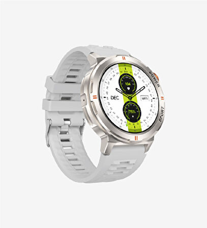 LinkTech S93 Premium Süper Amoled LT Watch Akıllı Saat (Gümüş)