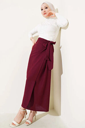 Noir Beli Kuşaklı Etek TNS-4158