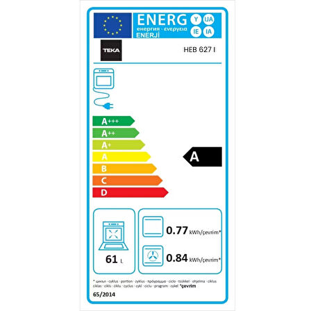Teka HEB 627 Inox Ankastre Fırın