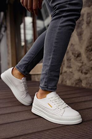 Chekich CH043 BT Erkek Ayakkabi BEYAZ