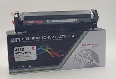 Dpi Toner HP 415X Magenta CHİPLİ Muadil Toner – M454 M479 – 6000 Sayfa