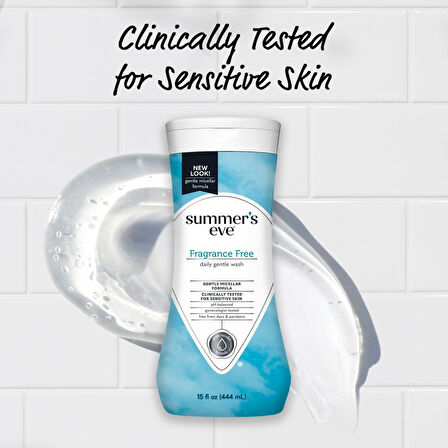 Summer's Eve Genital Bölge Temizleme Jeli Kokusuz Sensitive 444 ML