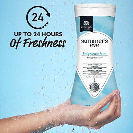 Summer's Eve Genital Bölge Temizleme Jeli Kokusuz Sensitive 444 ML