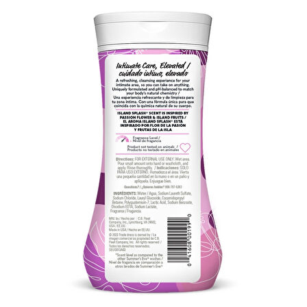 Summer's Eve Genital Bölge Temizleme Jeli Island Splash 444mL