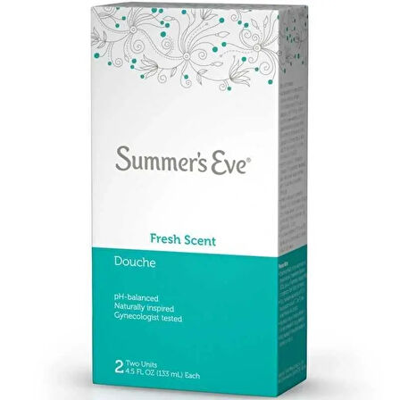 Summer's Eve Fresh Scent (Taze Koku) Özel Bölge Temizleyici 133ml (2li Paket)