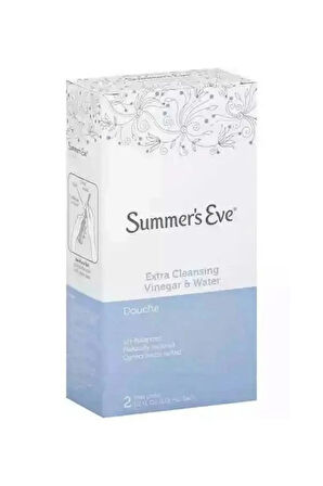 Summer's Eve Extra Cleansing Vinegar Water Özel Bölge Temizleyici 133ml (2li Paket)