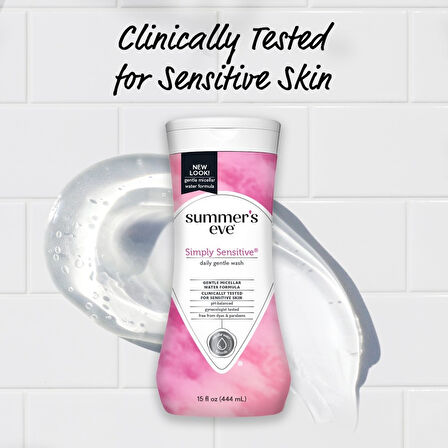 Summer's Eve Genital Bölge Temizleme Jeli Simply Sensitive 444Ml