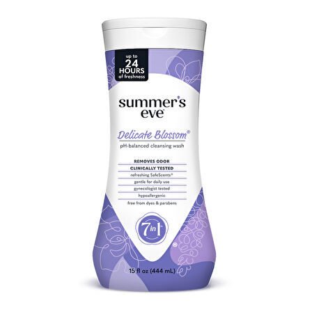 Summer's Eve Genital Bölge Bölge Temizleme Jeli Delicate Blossom 266Ml