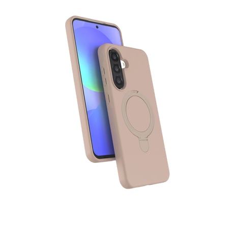 Samsung Galaxy A17 5G Regal Magsafe Standlı Kapak - Çöl Titanyum