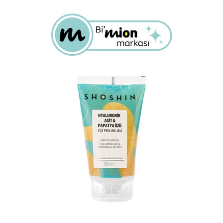 Shoshin Hyaluronik Asit & Papatya Özü  Yüz Peeling Jeli 150 Ml - 3 Adet