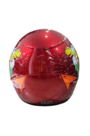 -sy118 Çocuk Kask Dino Red