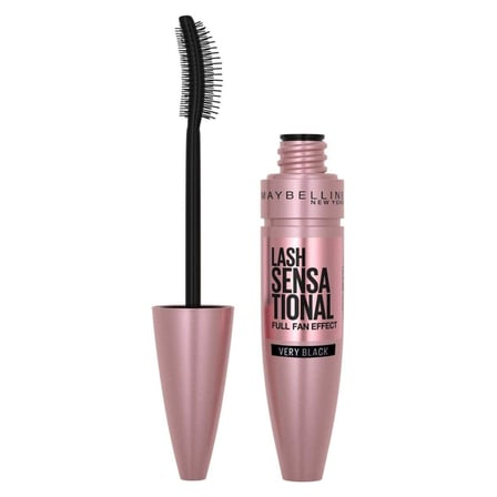 Maybelline New York Lash Sensational Yelpaze Etkili Siyah Maskara - 4 Adet