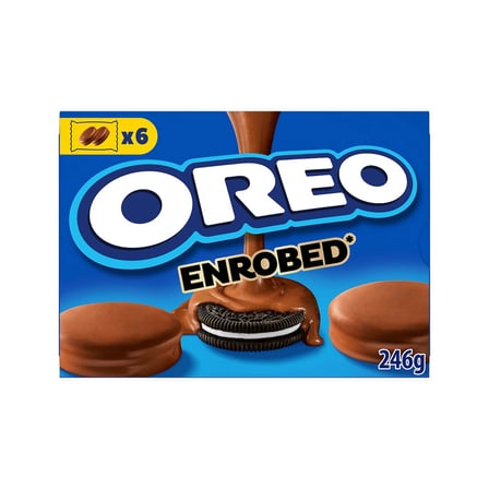OREO Sütlü Çikolata Kaplamalı Bisküvi 246 g - Lezzetli Atıştırmalık