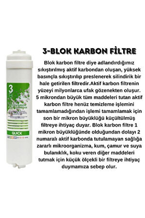 İhlas Aura Cebilon Silver-Platinium-Plus  Su Arıtma Cihazı Uyumlu INLINE 5li Filtre Set