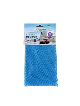Çok Amaçlı Mikrofiber 2 li Bez Cam Bezi ve Kurulama Bezi