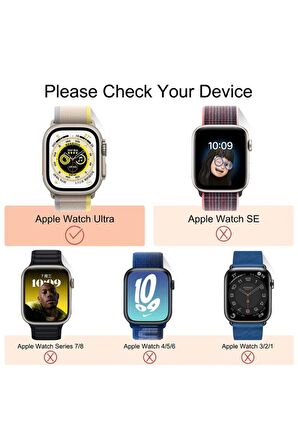 Apple Watch Ultra 49mm Kılıf Kasa Koruyucu Taşlı 360 Tam Koruma Kapak Gard