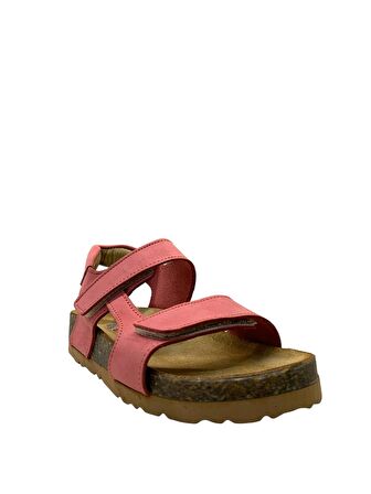 303 Anatomik Çocuk Deri Sandalet