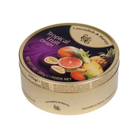Cavendish & Harvey Tropik Meyve Aromalı Şeker 200 G - 7 Adet