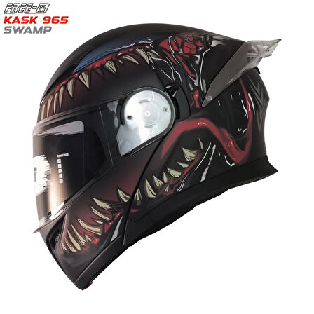 Free-M 965 Swamp Çene Açılır Kask