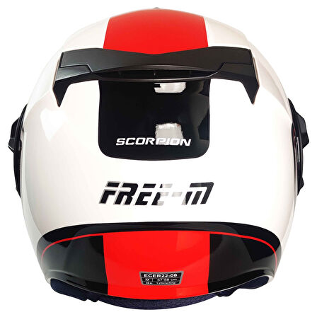 Free-M 665 Circle Açik Güneş Vizörlü Motosiklet Kaskı