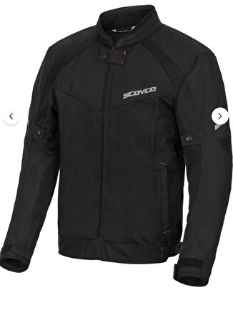 Scoyco Jk118 Yazlık Fileli Motosiklet Montu Siyah