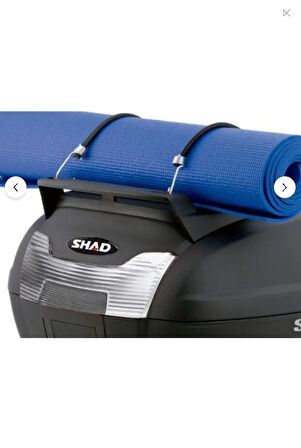 Motosiklet Arka Çanta SH-40 litre Cargo Model Siyah Arka Tur Çantası Topcase