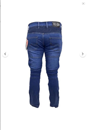 Prosev Kışlık Titanyum Korumalı Motosiklet Pantolon MAVİ