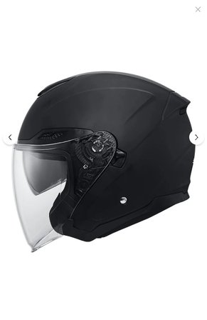 Scoyco OF-669 MAT SİYAH YARIM KASK -obsidian- (GÜNEŞ VİZÖRLÜ)