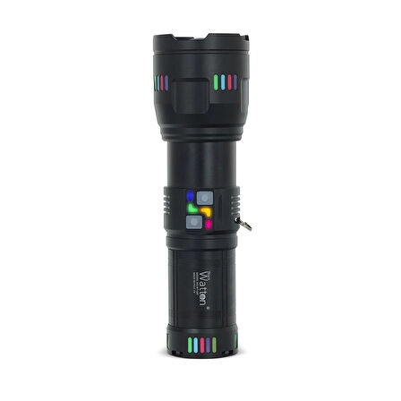 Watton Wt-631 30000 Lümen Lazer Etkili El Feneri