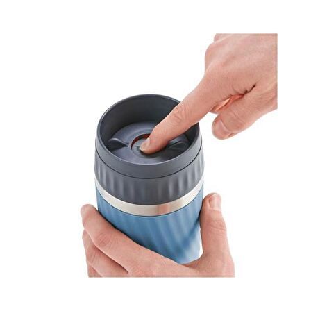 Travel Mug Easy Twist Mavi - 0.36 L