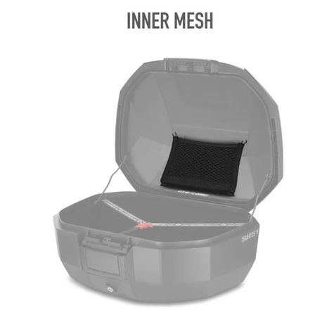 SHAD SH51 Alüminyum Kapaklı Motosiklet Topcase Arka Çanta 51L D0B51200