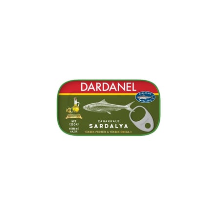 Dardanel Zeytinyağlı Sardalya 125 G - 6 Adet